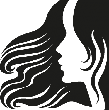 Female Head Silhouettes Vector Icon Template Clipart Free Download