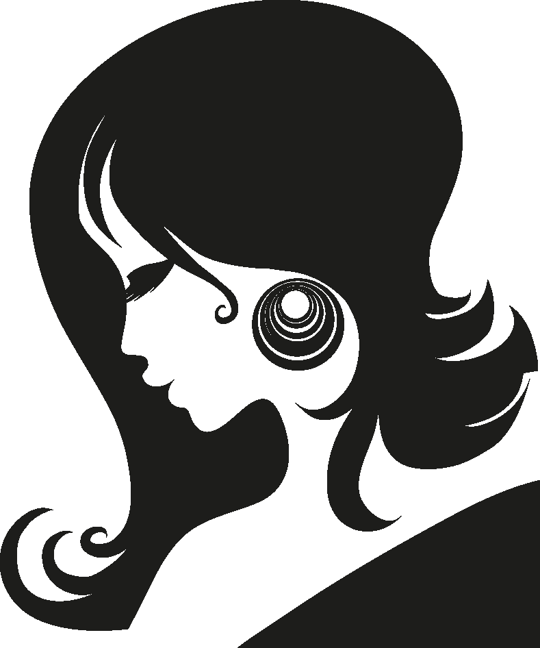 Download Female Head Silhouettes Download Vector