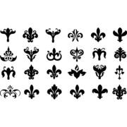 Floral ornament elements - SVG, PNG, AI, EPS Vectors SVG, PNG, AI, EPS ...